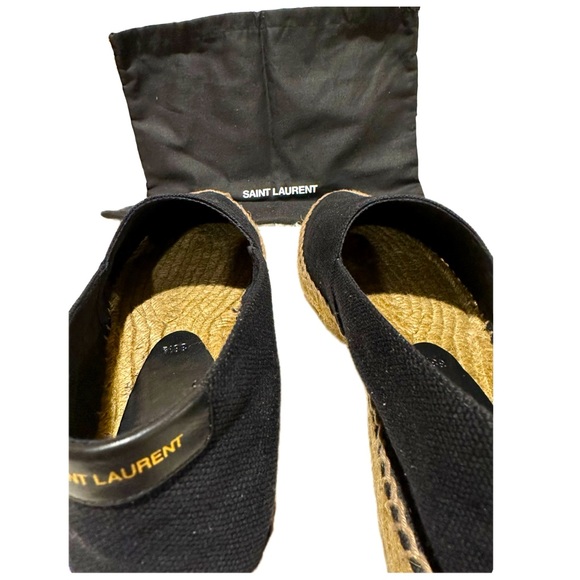 Saint Laurent Signature Canvas Espadrilles 38.5 - Picture 7 of 7